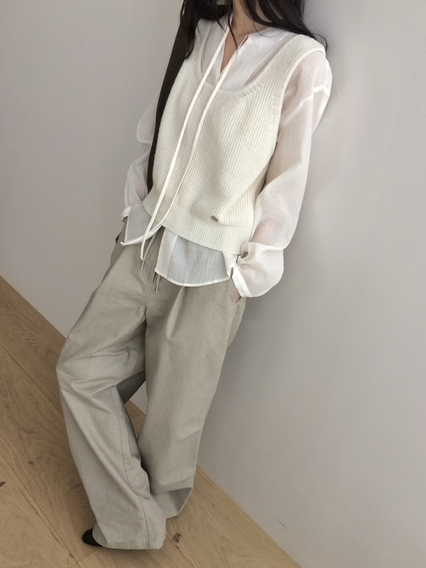 ANOU韓國直郵女裝新品26春季時尚職業熱賣休閑襯衫蕾絲衫ANOU襯衫/蕾絲衫