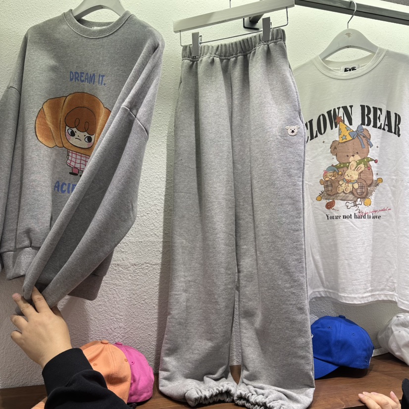 EVE韓國代購女裝新款26春季休閑時尚人氣熱賣職業推薦休閑褲EVE休閑褲圖色3