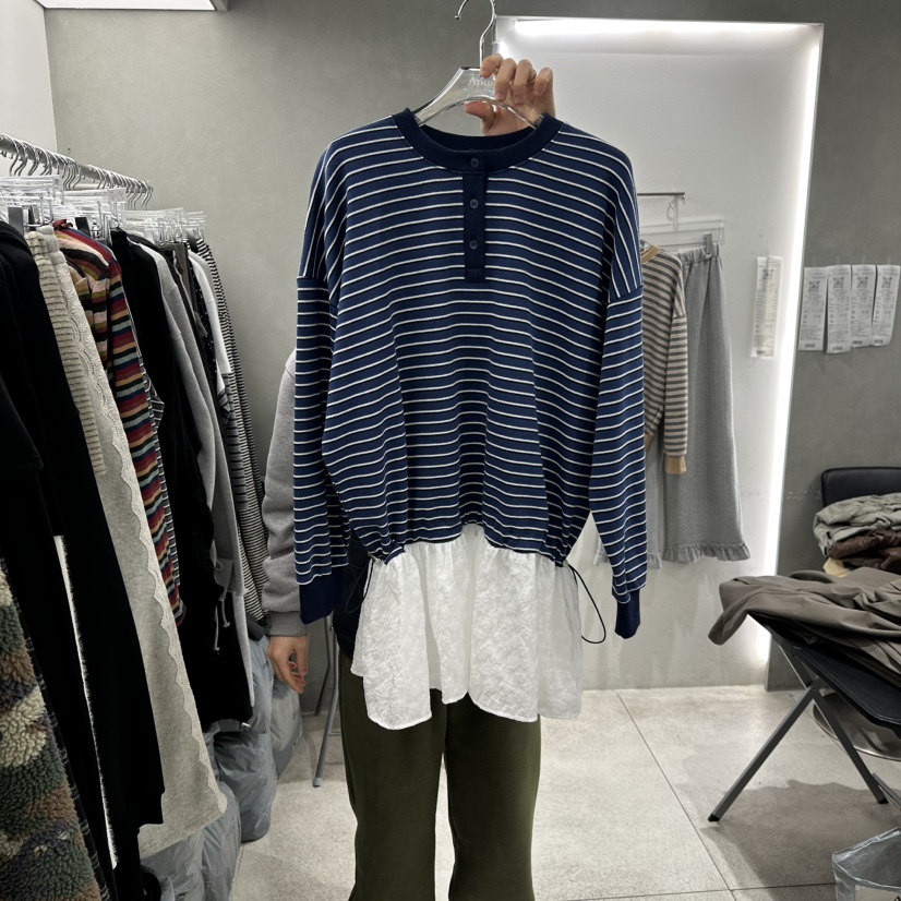 ANDE東大門代購女士新品時尚休閑人氣推薦熱賣職業26春季衛衣Ande衛衣圖色1