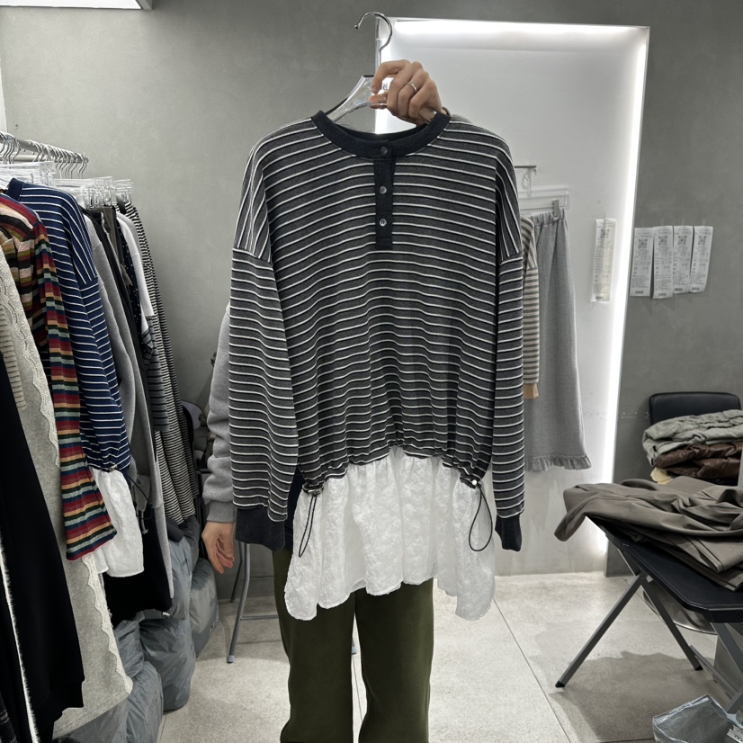 ANDE東大門代購女士新品時尚休閑人氣推薦熱賣職業26春季衛衣Ande衛衣圖色2