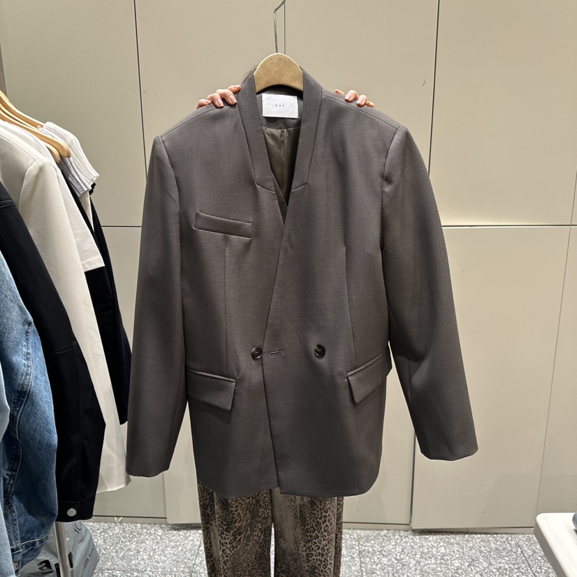 SOF韓國代購女士新款推薦熱賣時尚人氣休閑26春季夾克假兩件SOF夾克圖色2