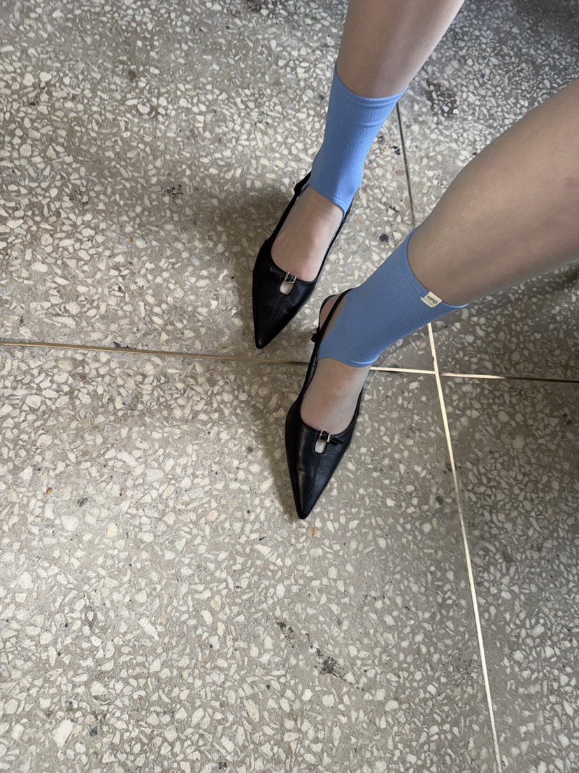 BETTER韓國代購女裝新品推薦時尚休閑26春季職業人氣襪子BETTER襪子圖色1