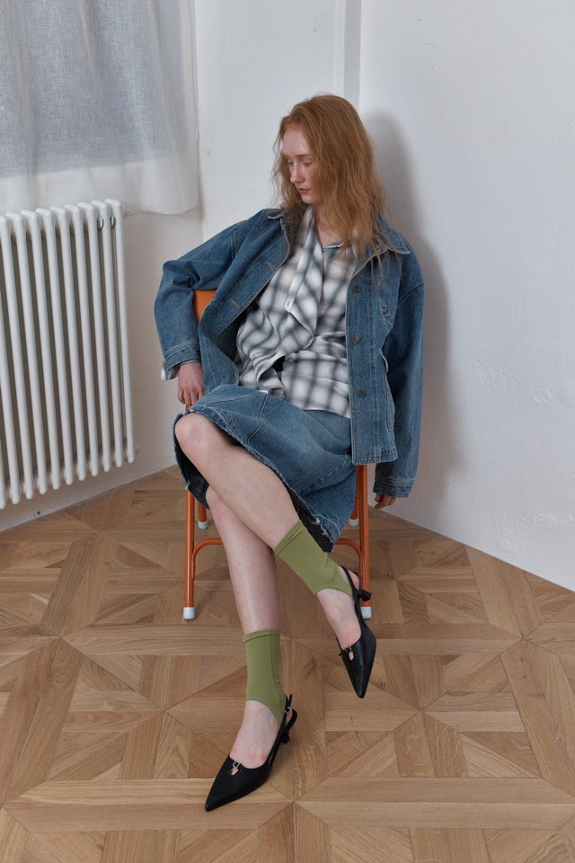 BETTER韓國代購女裝新品推薦時尚休閑26春季職業人氣襪子BETTER襪子圖色2