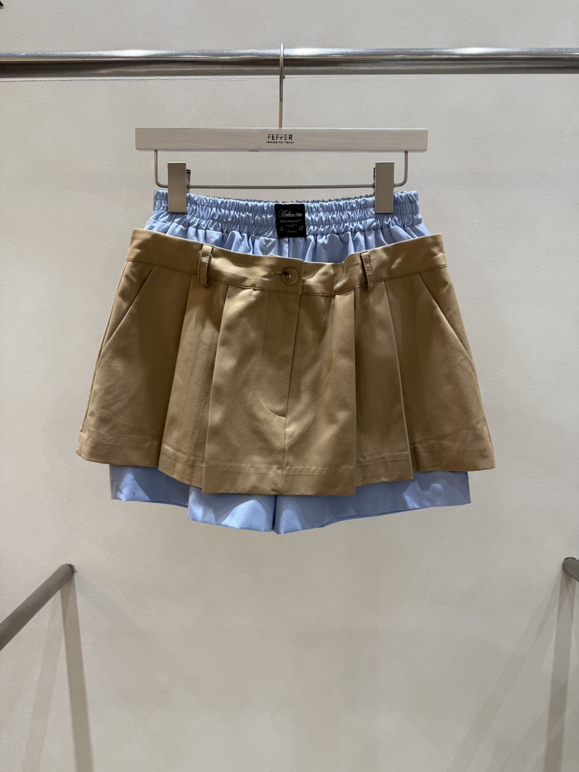 FEFFER韓國直郵女裝新款職業時尚26春季熱賣休閑推薦短褲FEFFER短褲圖色1