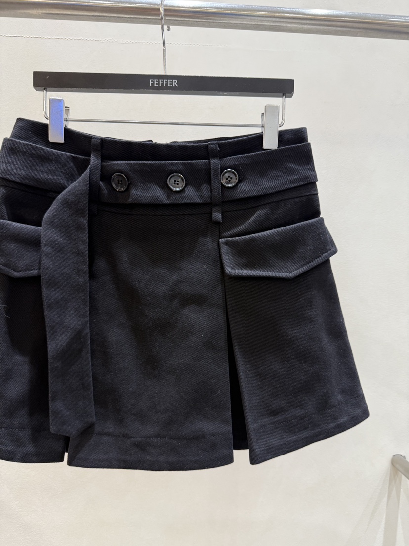 FEFFER東大門代購女士新款職業休閑人氣時尚26春季熱賣短裙FEFFER短裙