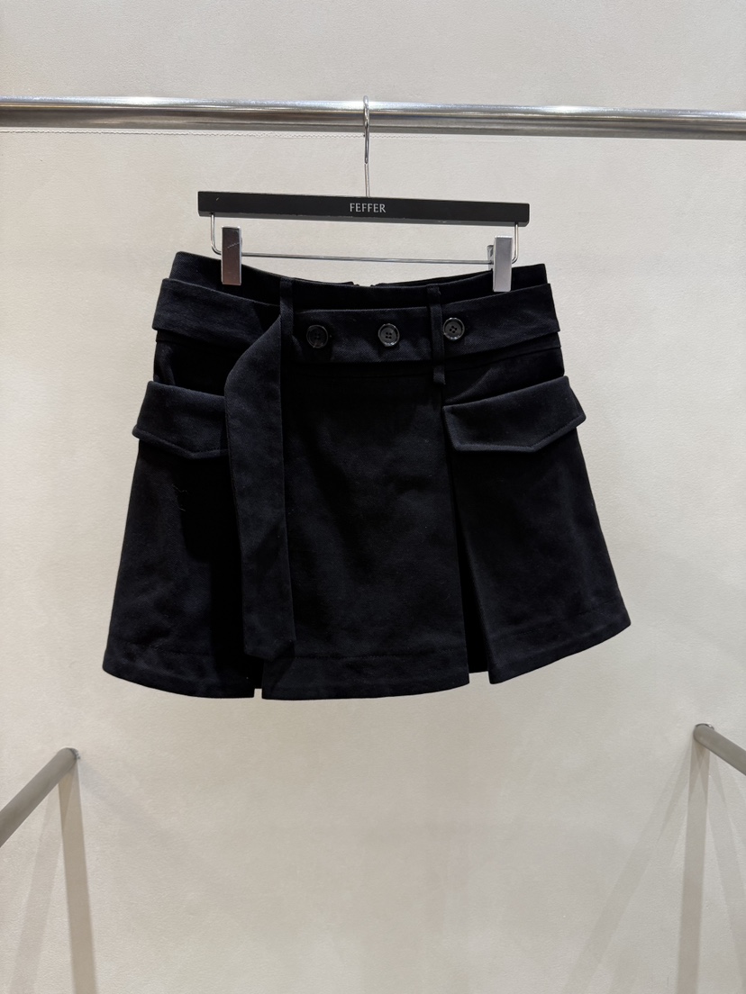 FEFFER東大門代購女士新款職業休閑人氣時尚26春季熱賣短裙FEFFER短裙圖色2