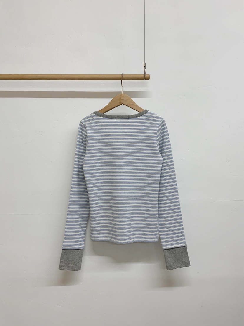 MORE THAN-P韓國代購女裝新品時尚休閑26春季推薦長袖T恤MORE THAN長袖T恤