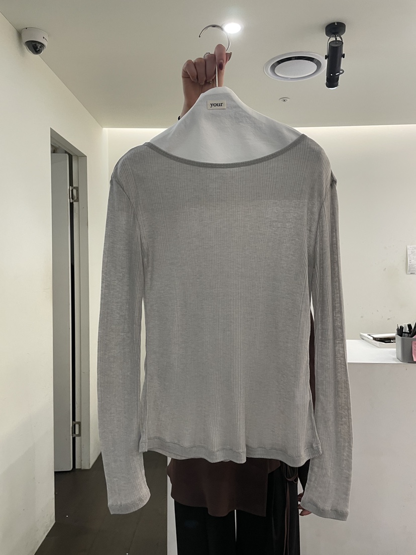 YOUR-P東大門直郵女裝新款推薦休閑人氣時尚職業長袖T恤YOUR-P長袖T恤圖色2