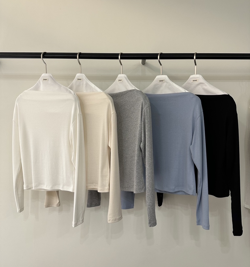 YOUR-P韓國直郵女裝新款熱賣休閑職業26春季時尚長袖T恤YOUR-P長袖T恤