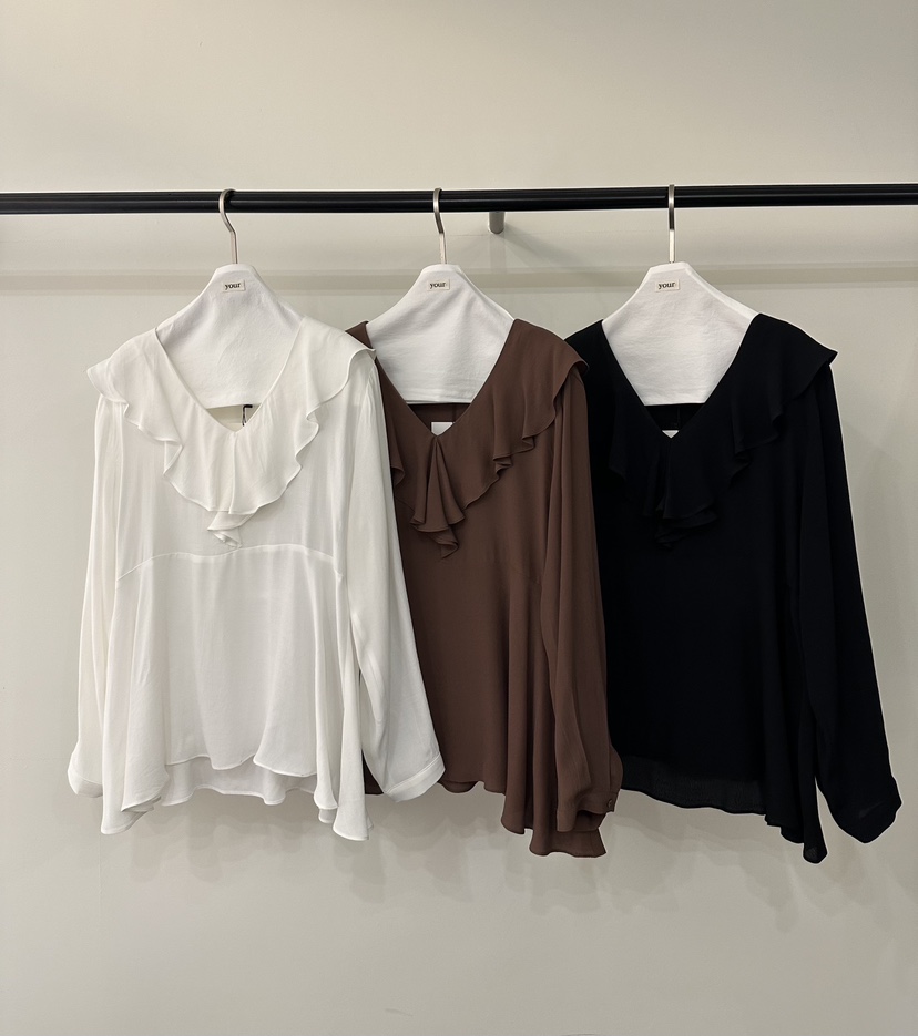 YOUR-P韓國代購女裝新品熱賣時尚職業人氣26春季襯衫蕾絲衫YOUR-P襯衫/蕾絲衫