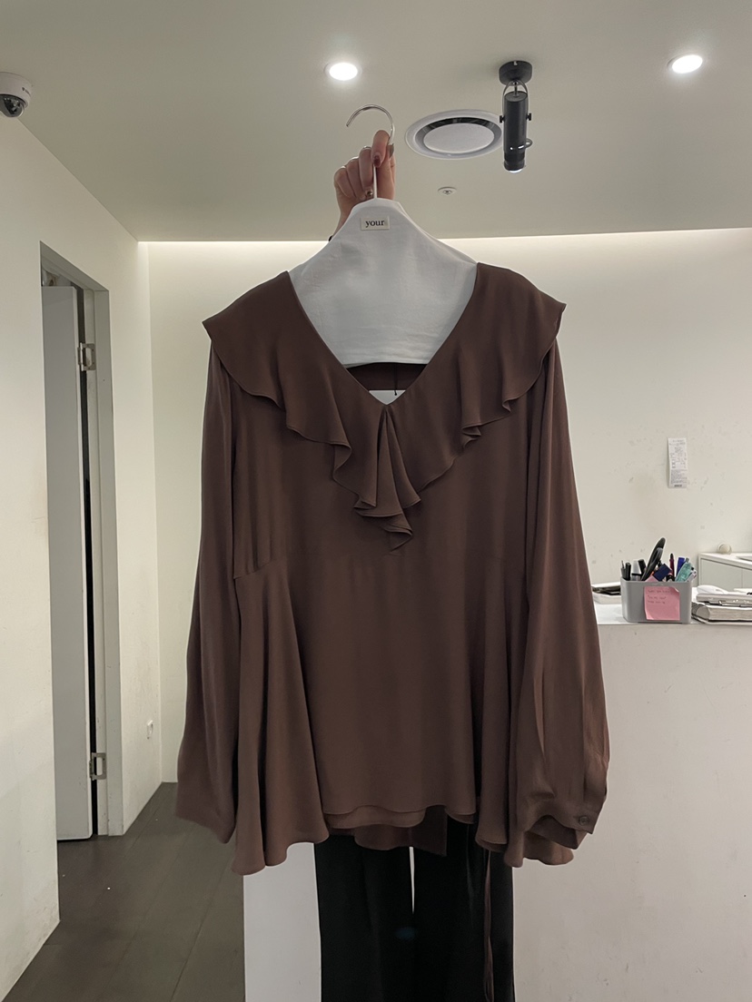 YOUR-P韓國代購女裝新品熱賣時尚職業人氣26春季襯衫蕾絲衫YOUR-P襯衫/蕾絲衫圖色2