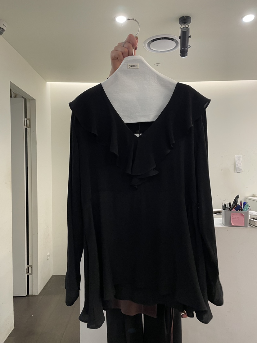 YOUR-P韓國代購女裝新品熱賣時尚職業人氣26春季襯衫蕾絲衫YOUR-P襯衫/蕾絲衫圖色3