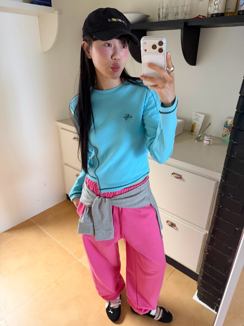 MORE THAN-P韓國代購女裝新品熱賣人氣26春季休閑長袖T恤MORE THAN長袖T恤