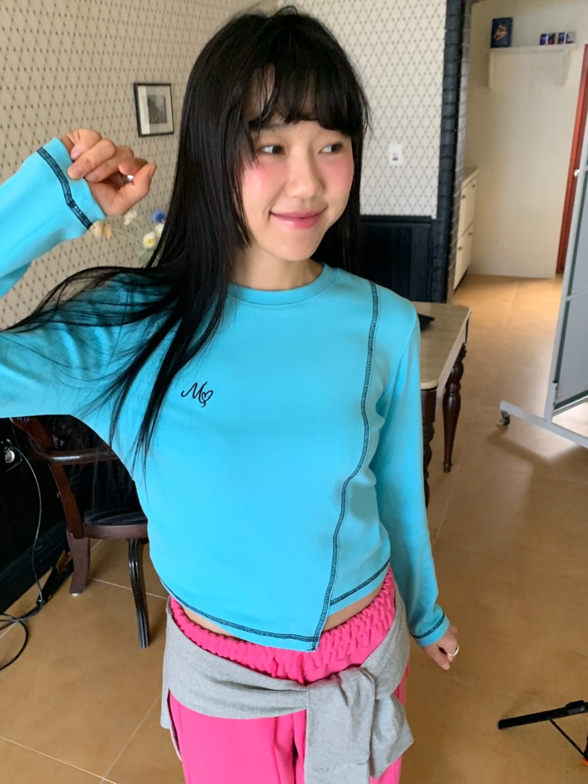 MORE THAN-P韓國代購女裝新品熱賣人氣26春季休閑長袖T恤MORE THAN長袖T恤