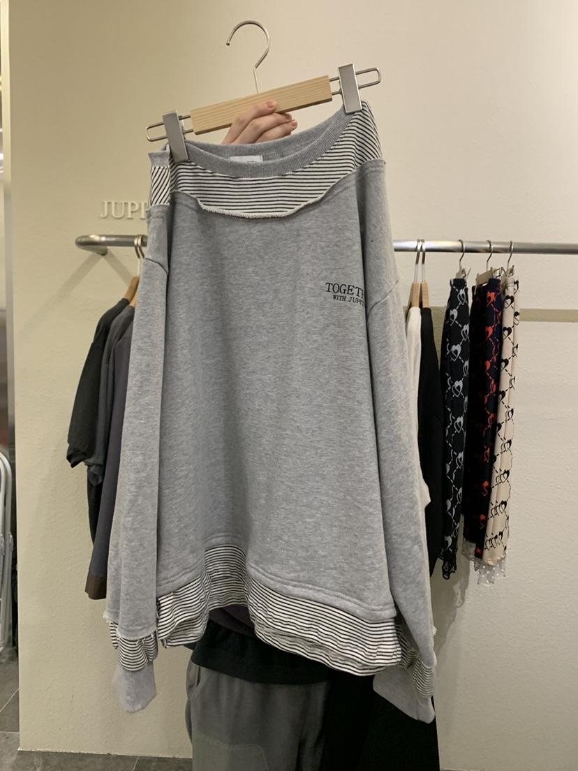 JUPITER韓國直郵女裝新品熱賣人氣時尚26春季職業休閑衛衣JUPITER衛衣圖色1