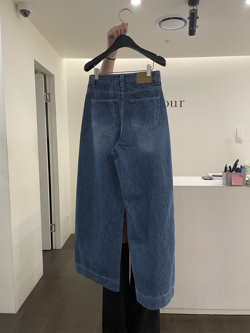 YOUR-P韓國直郵女裝新品職業推薦時尚26春季休閑牛仔褲口袋YOUR-P牛仔褲