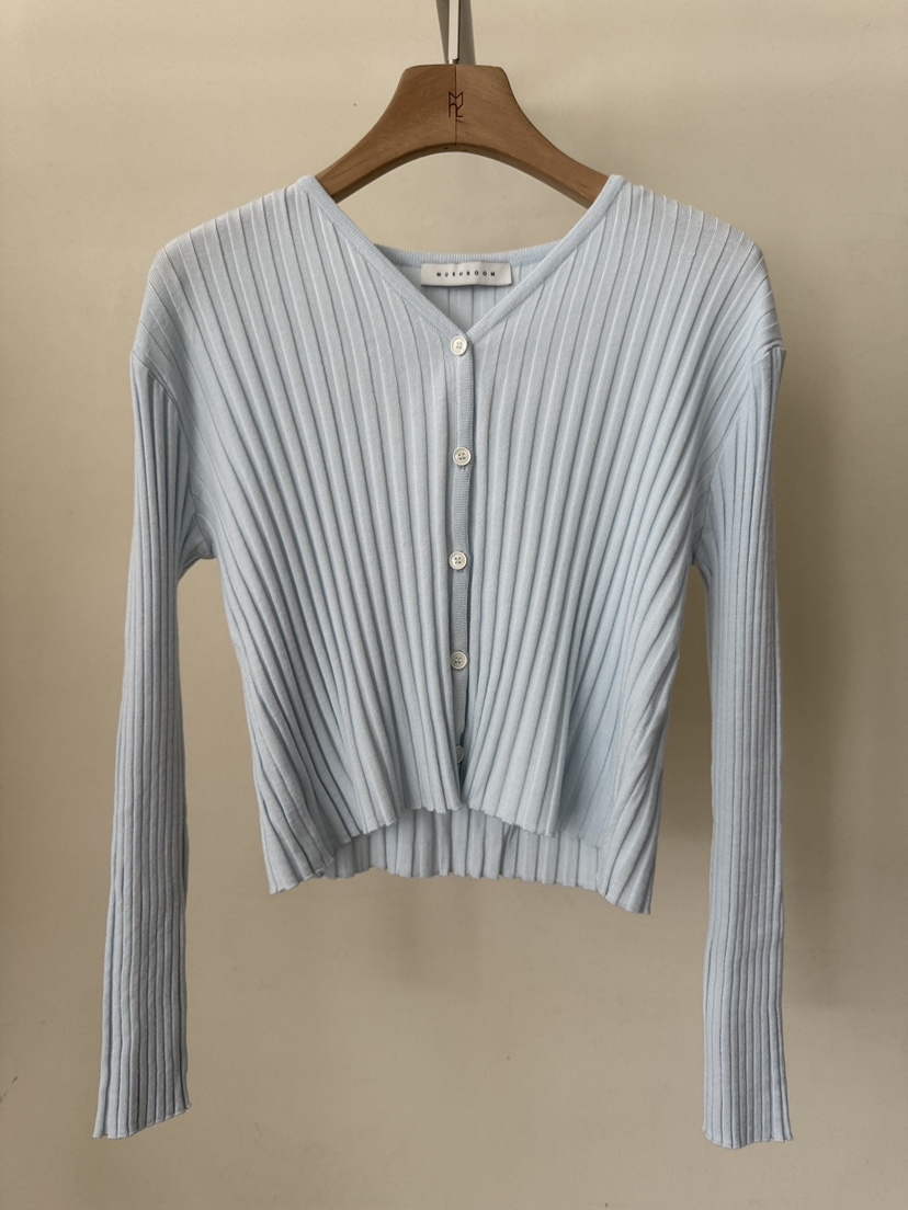 MUSHROOM-A韓國代購女士新品26春季職業人氣休閑推薦針織衫MUSHROOM針織衫圖色2