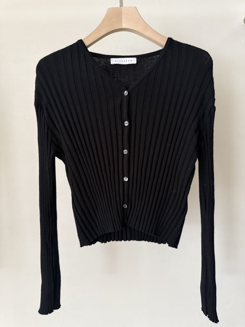 MUSHROOM-A韓國代購女士新品26春季職業人氣休閑推薦針織衫MUSHROOM針織衫圖色4