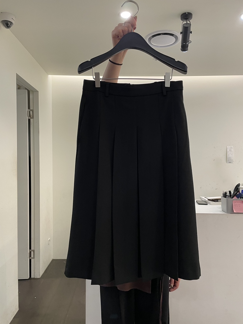 YOUR-P韓國代購女士新款推薦人氣職業休閑26春季時尚長裙YOUR-P長裙圖色3黑色