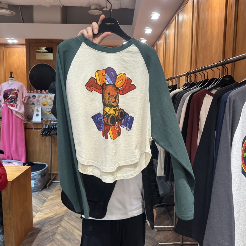 GARMENT-P東大門實拍女士新款職業熱賣人氣26春季長袖T恤GARMENT長袖T恤圖色1