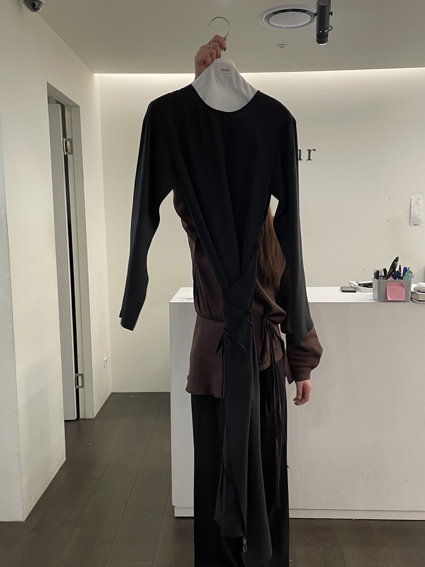 YOUR-P東大門直郵女士新品人氣職業時尚推薦熱賣26春季連衣裙YOUR-P連衣裙圖色4黑色