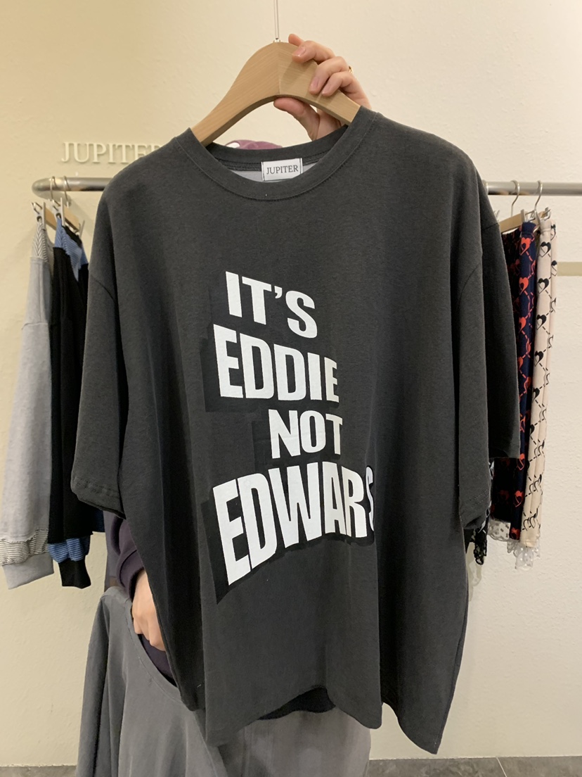 JUPITER東大門直郵女裝新款時尚職業休閑26春季熱賣人氣T恤JUPITERT恤圖色2