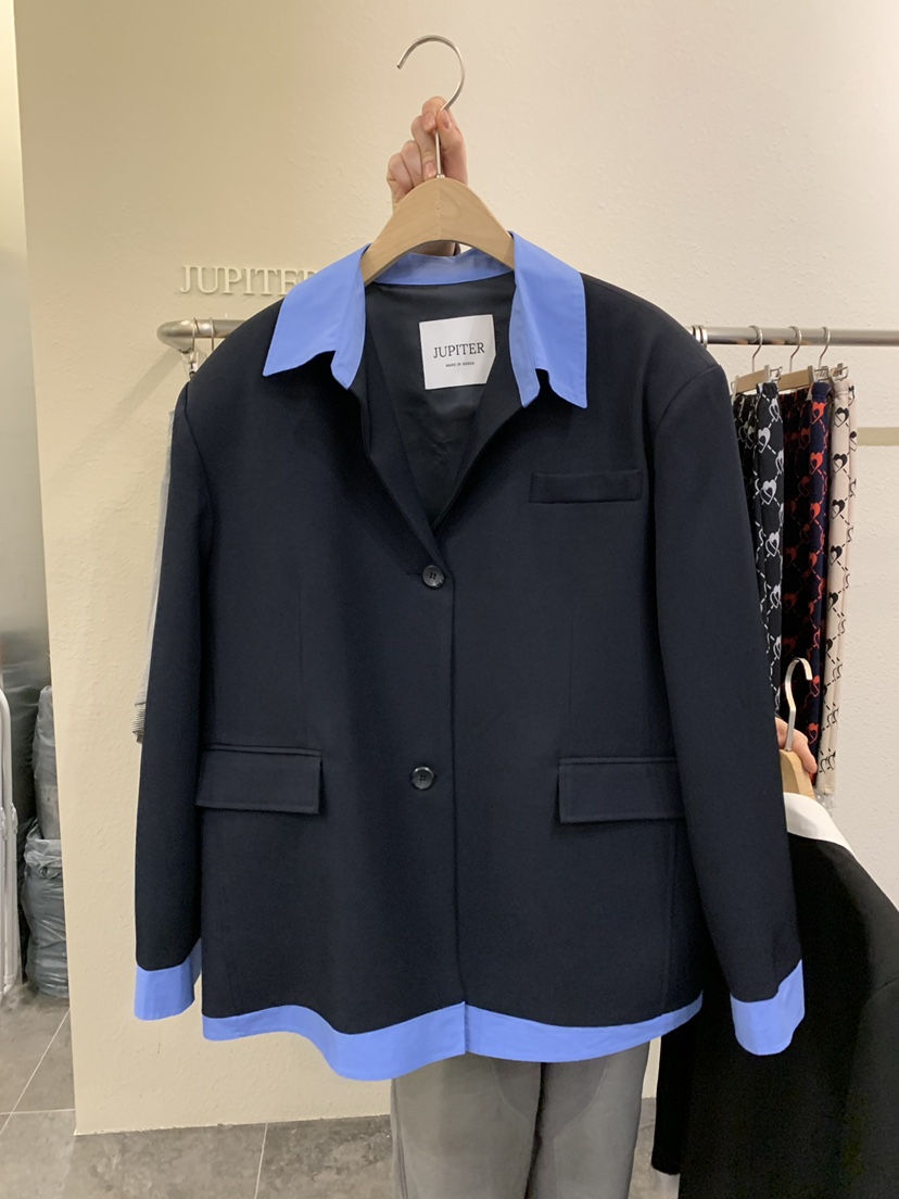 JUPITER韓國代購女士新款26春季熱賣職業推薦人氣休閑夾克JUPITER夾克圖色3