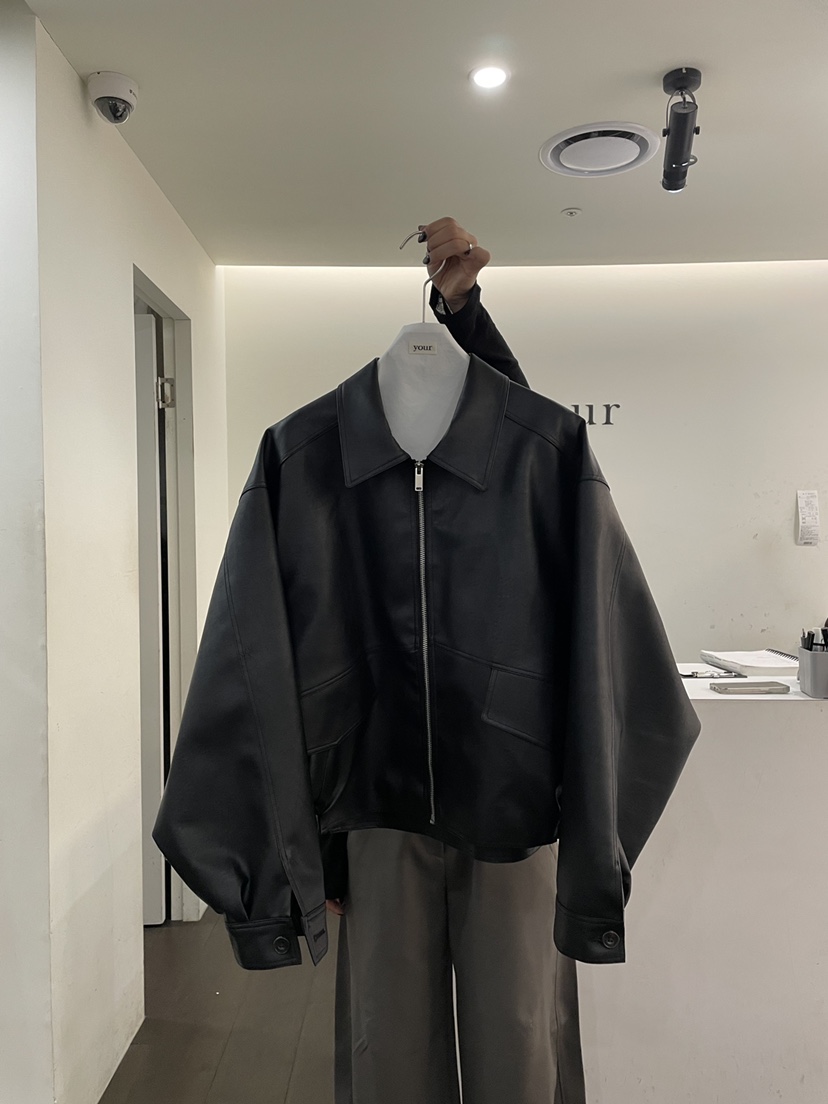 YOUR-P東大門直郵女士新款熱賣休閑人氣職業時尚夾克皮革YOUR-P夾克圖色3