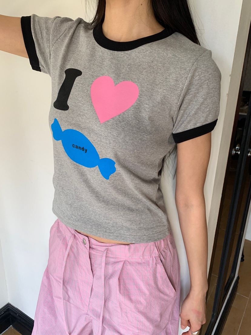 MORE THAN-P東大門代購女士新款熱賣26春季休閑職業T恤MORE THANT恤