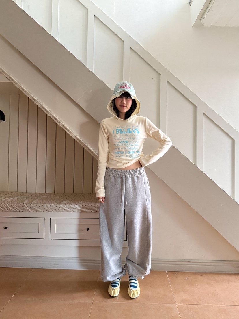 MORE THAN-P東大門實拍女裝新品26春季人氣推薦長袖T恤MORE THAN長袖T恤