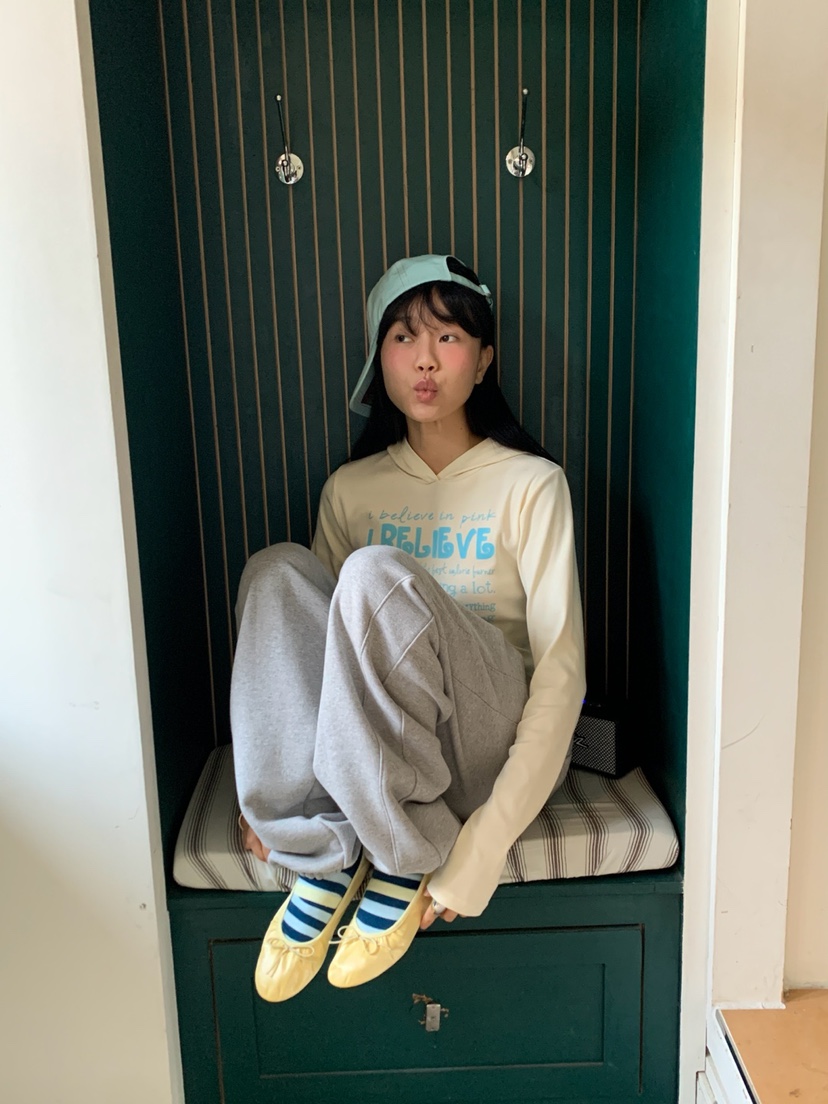 MORE THAN-P東大門實拍女裝新品26春季人氣推薦長袖T恤MORE THAN長袖T恤