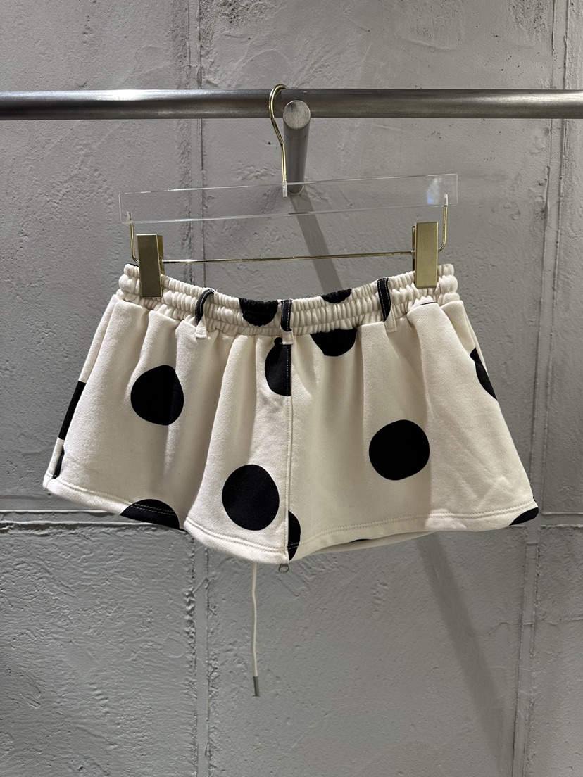 UNICO-p韓國直郵女裝新品熱賣26春季職業休閑短裙圓點裙UNICO短裙