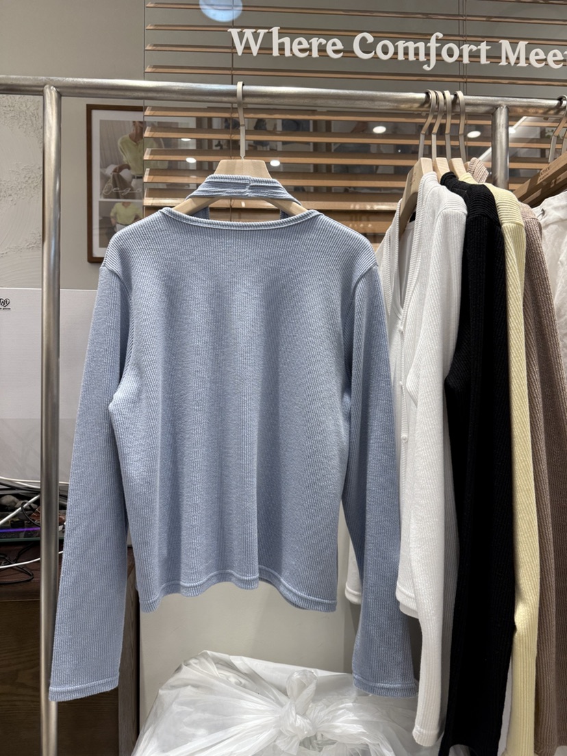 DE GO YOU韓國代購女裝新品休閑職業熱賣人氣針織衫開衫DE GO YOU針織衫