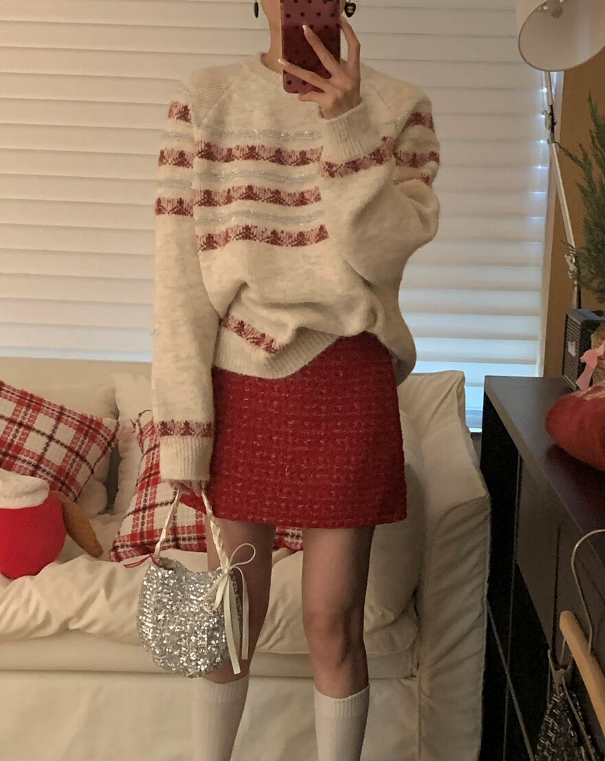 OLA韓國代購女裝新款26春季職業時尚人氣熱賣休閑推薦短裙mellor/OLA短裙