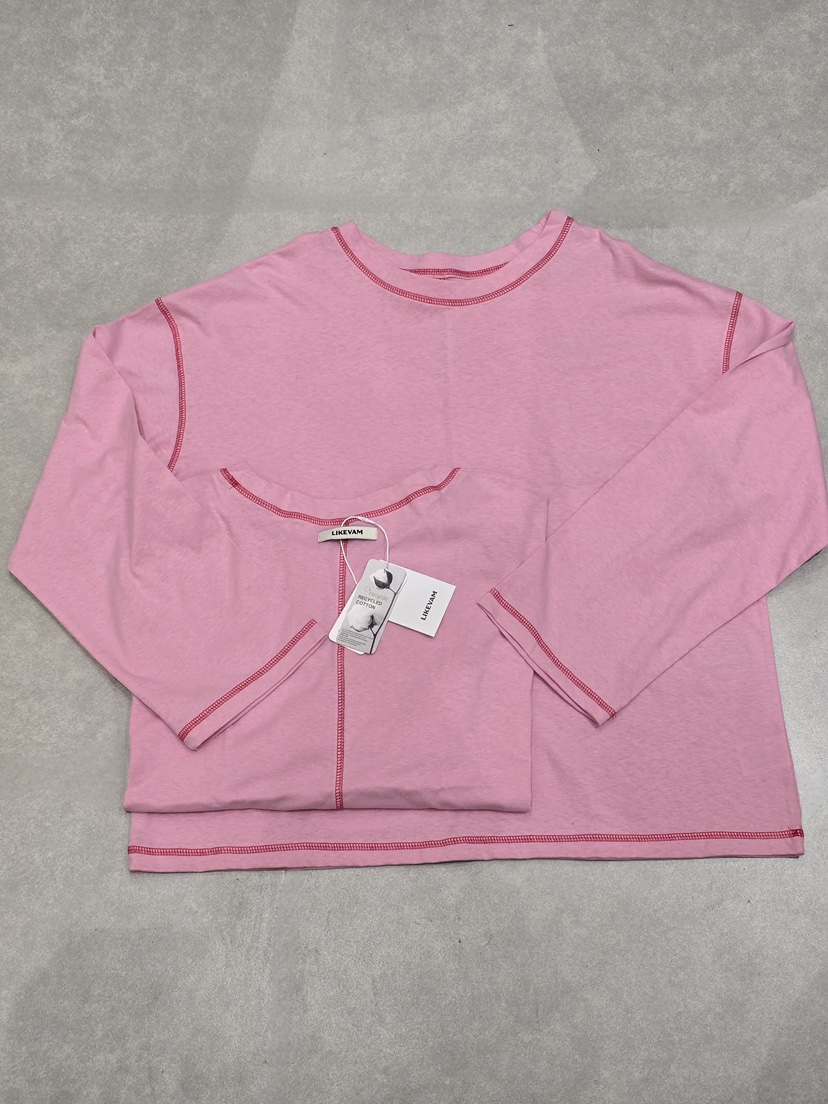 LIKEVAM韓國直郵女裝新款人氣時尚推薦休閑熱賣26春季長袖T恤LIKEVAM長袖T恤圖色2