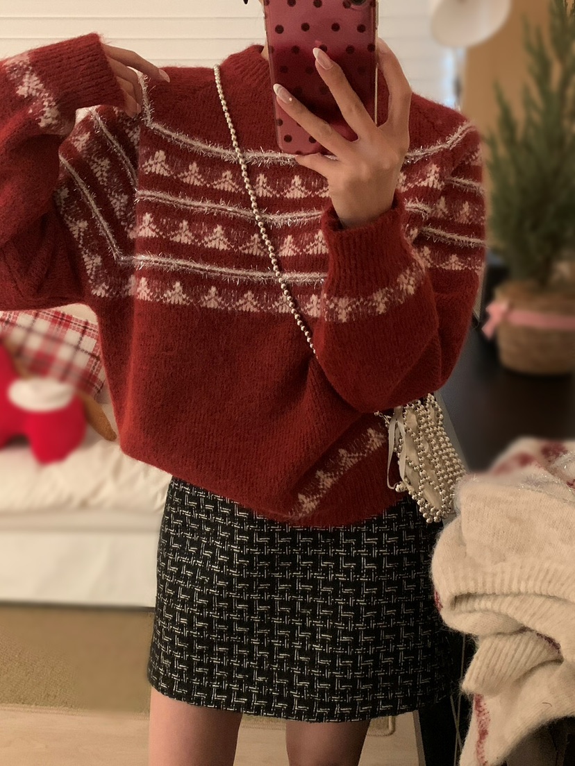 OLA韓國代購女裝新款職業熱賣26春季推薦時尚人氣休閑針織衫mellor/OLA針織衫