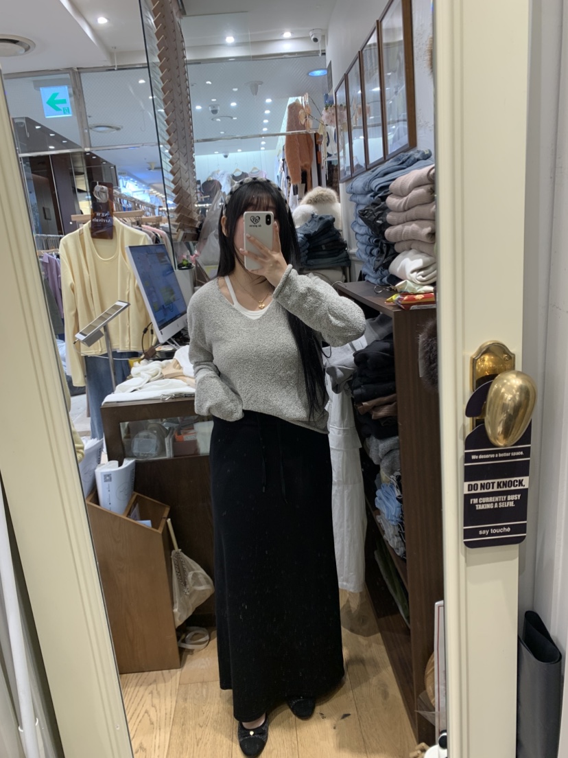 DE GO YOU東大門代購女裝新款人氣推薦熱賣時尚休閑長裙DE GO YOU長裙