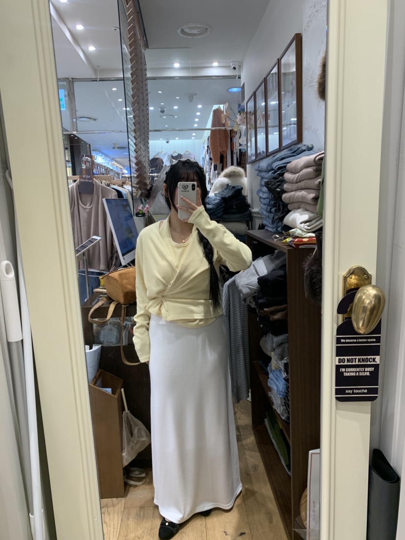 DE GO YOU東大門代購女裝新款人氣推薦熱賣時尚休閑長裙DE GO YOU長裙