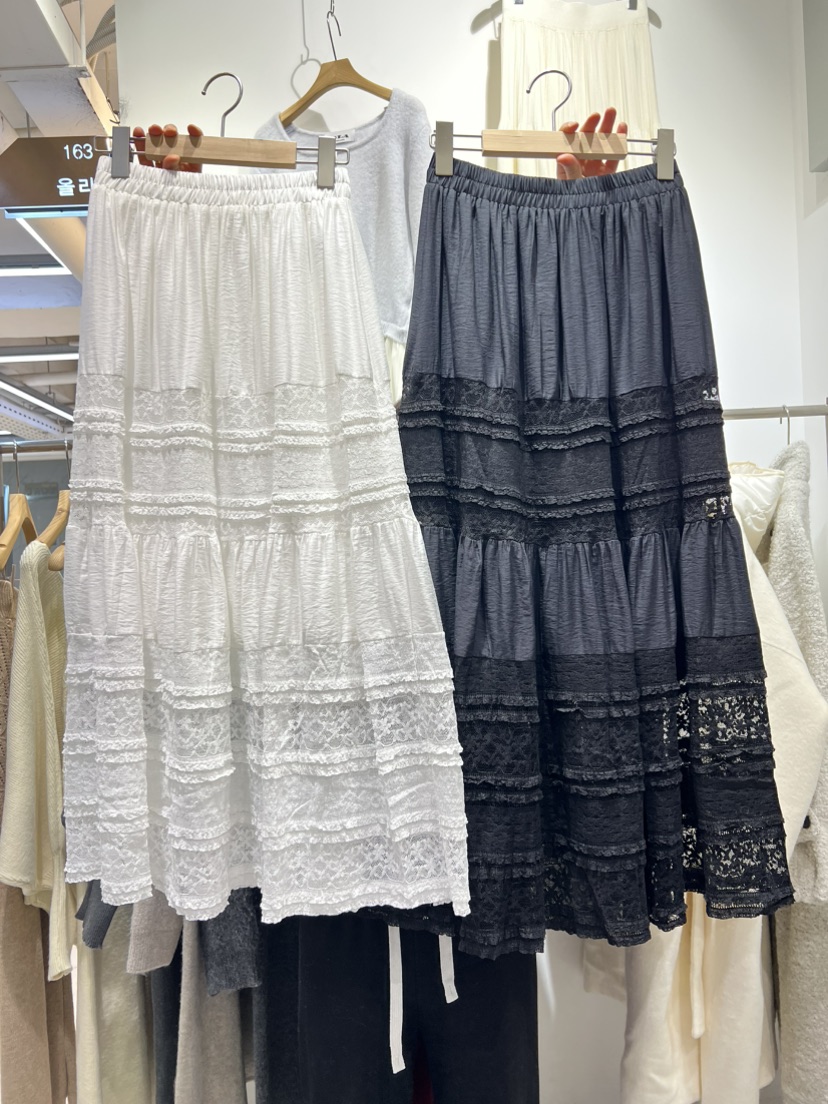 OLA東大門直郵女士新品人氣26春季休閑時尚熱賣職業推薦長裙mellor/OLA長裙