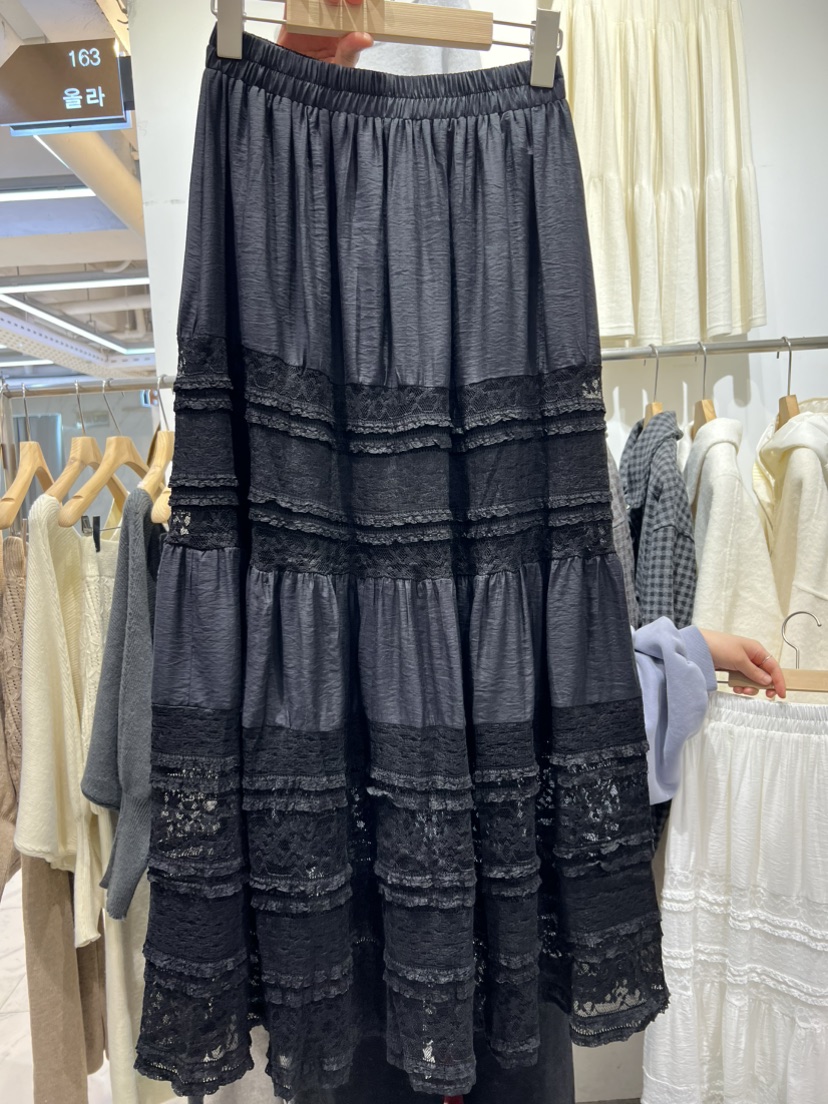 OLA東大門直郵女士新品人氣26春季休閑時尚熱賣職業推薦長裙mellor/OLA長裙圖色2