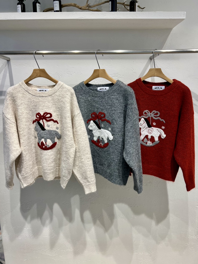 OLA東大門代購女裝新款休閑熱賣人氣26春季時尚推薦針織衫mellor/OLA針織衫