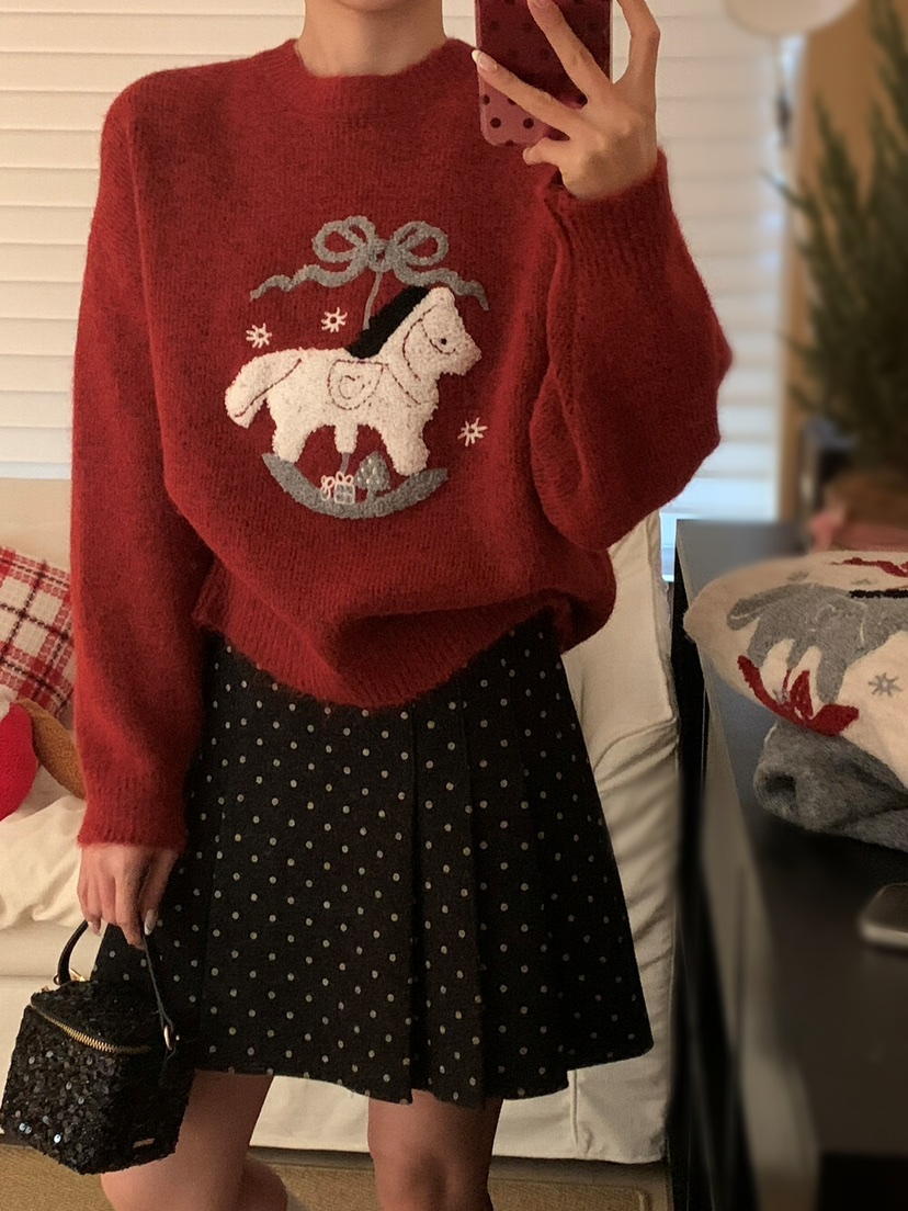 OLA東大門代購女裝新款休閑熱賣人氣26春季時尚推薦針織衫mellor/OLA針織衫