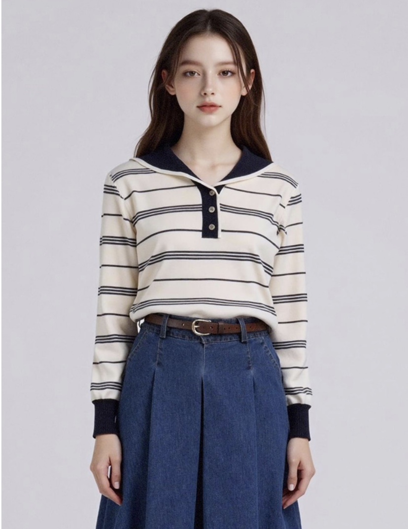 I BLLE東大門實拍女士新款推薦時尚熱賣人氣職業休閑針織衫I BLLE針織衫