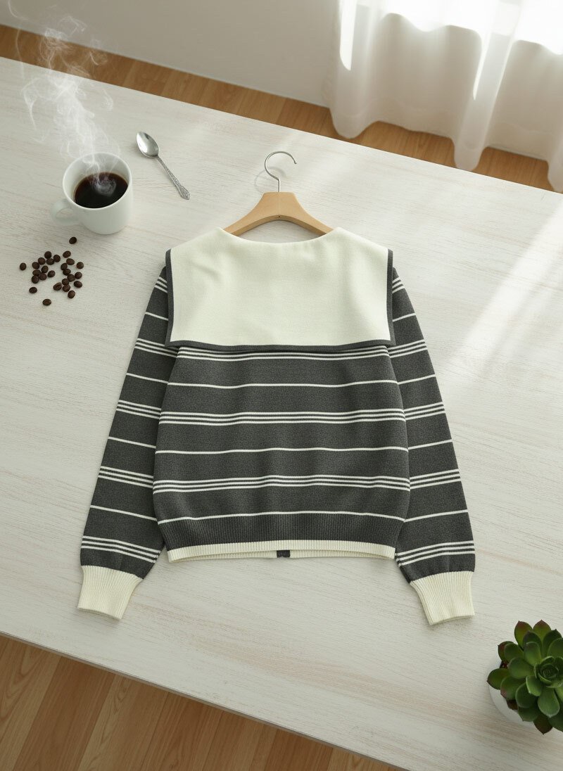 I BLLE東大門實拍女士新款推薦時尚熱賣人氣職業休閑針織衫I BLLE針織衫