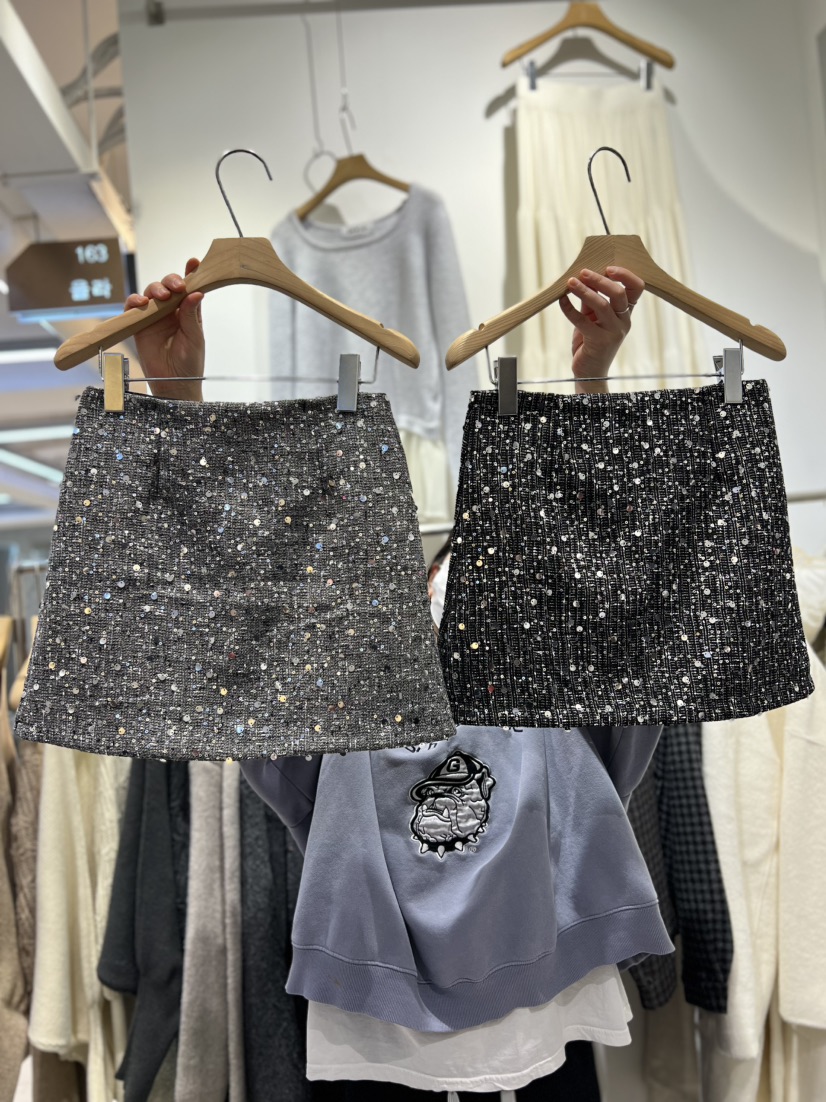 OLA東大門直郵女裝新品時尚26春季職業推薦人氣熱賣休閑短裙mellor/OLA短裙