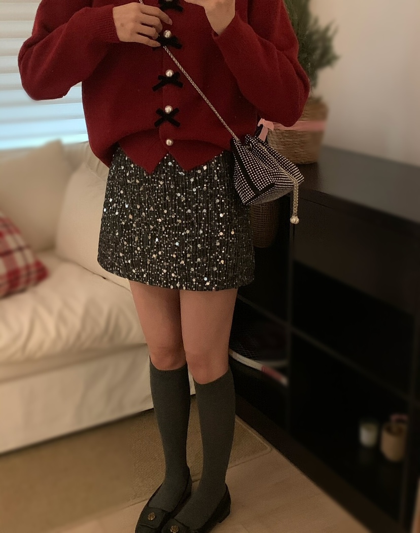 OLA東大門直郵女裝新品時尚26春季職業推薦人氣熱賣休閑短裙mellor/OLA短裙