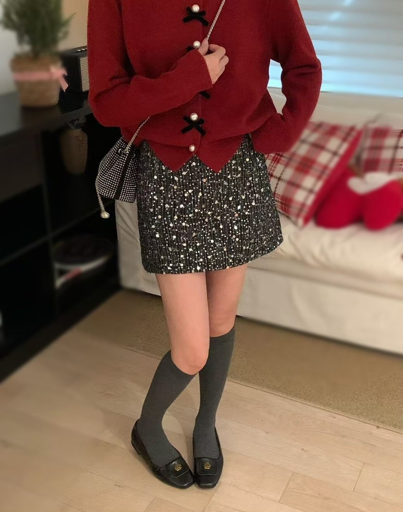 OLA東大門直郵女裝新品時尚26春季職業推薦人氣熱賣休閑短裙mellor/OLA短裙