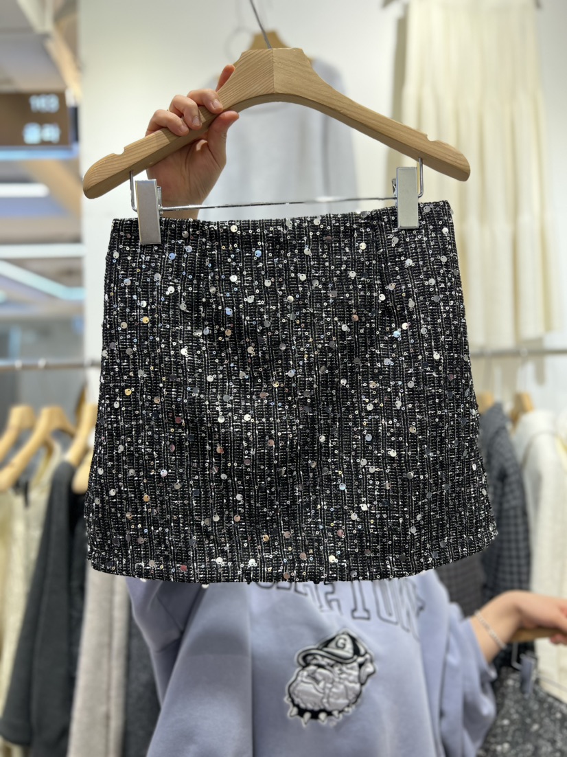 OLA東大門直郵女裝新品時尚26春季職業推薦人氣熱賣休閑短裙mellor/OLA短裙圖色2