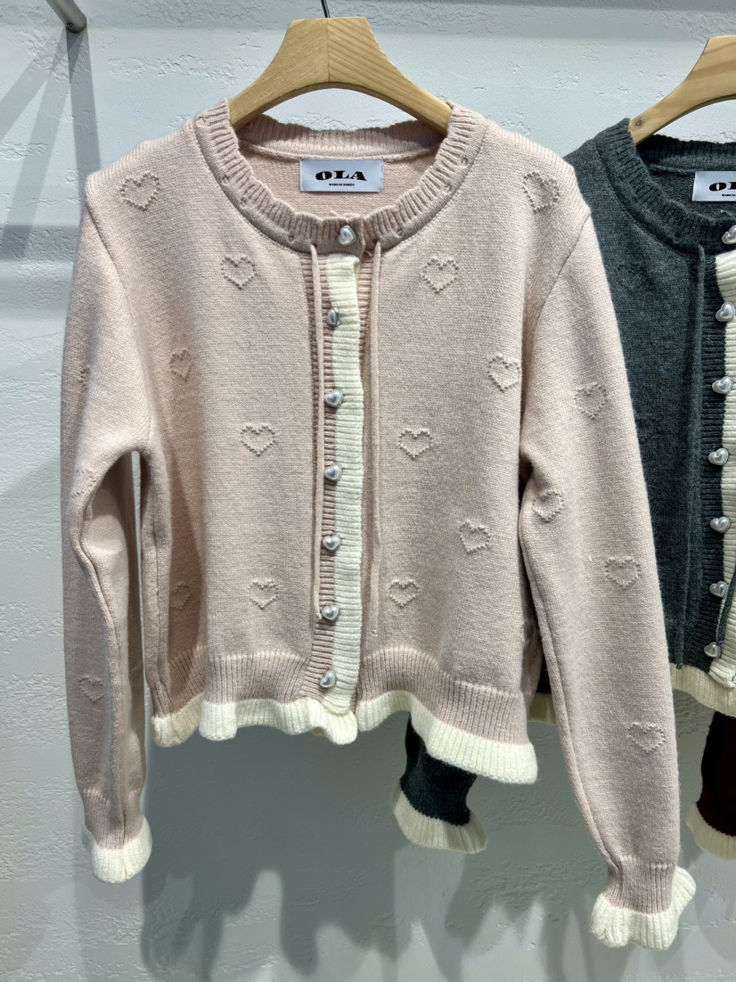 OLA韓國代購女裝新品休閑時尚推薦人氣熱賣職業26春季針織衫mellor/OLA針織衫