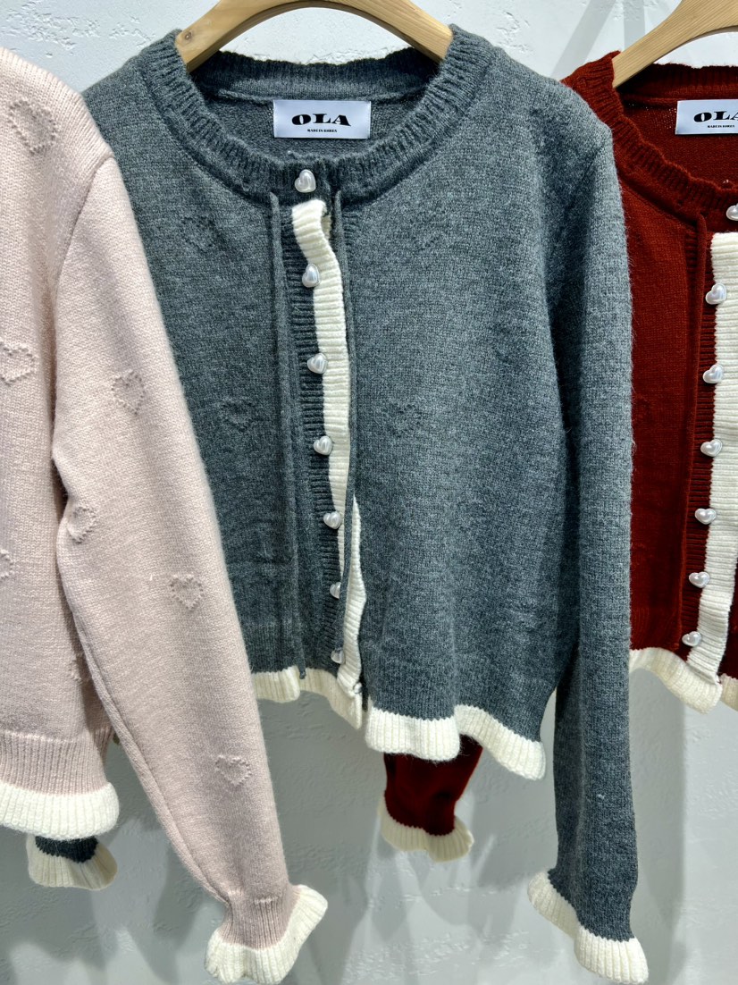 OLA韓國代購女裝新品休閑時尚推薦人氣熱賣職業26春季針織衫mellor/OLA針織衫